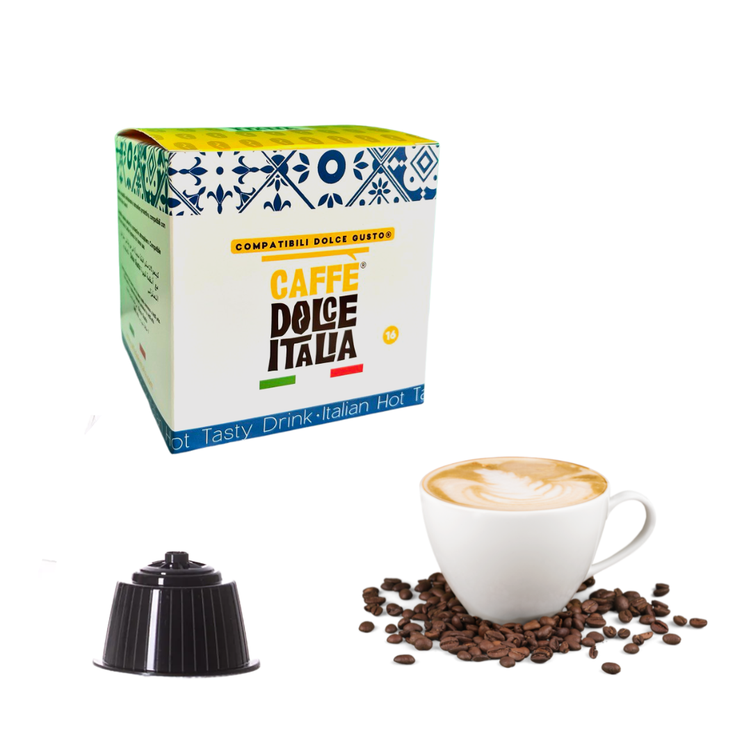 16 Capsule CAPPUCCINO compatibili con sistemi Dolce Gusto® – Caffè Dolce  Italia