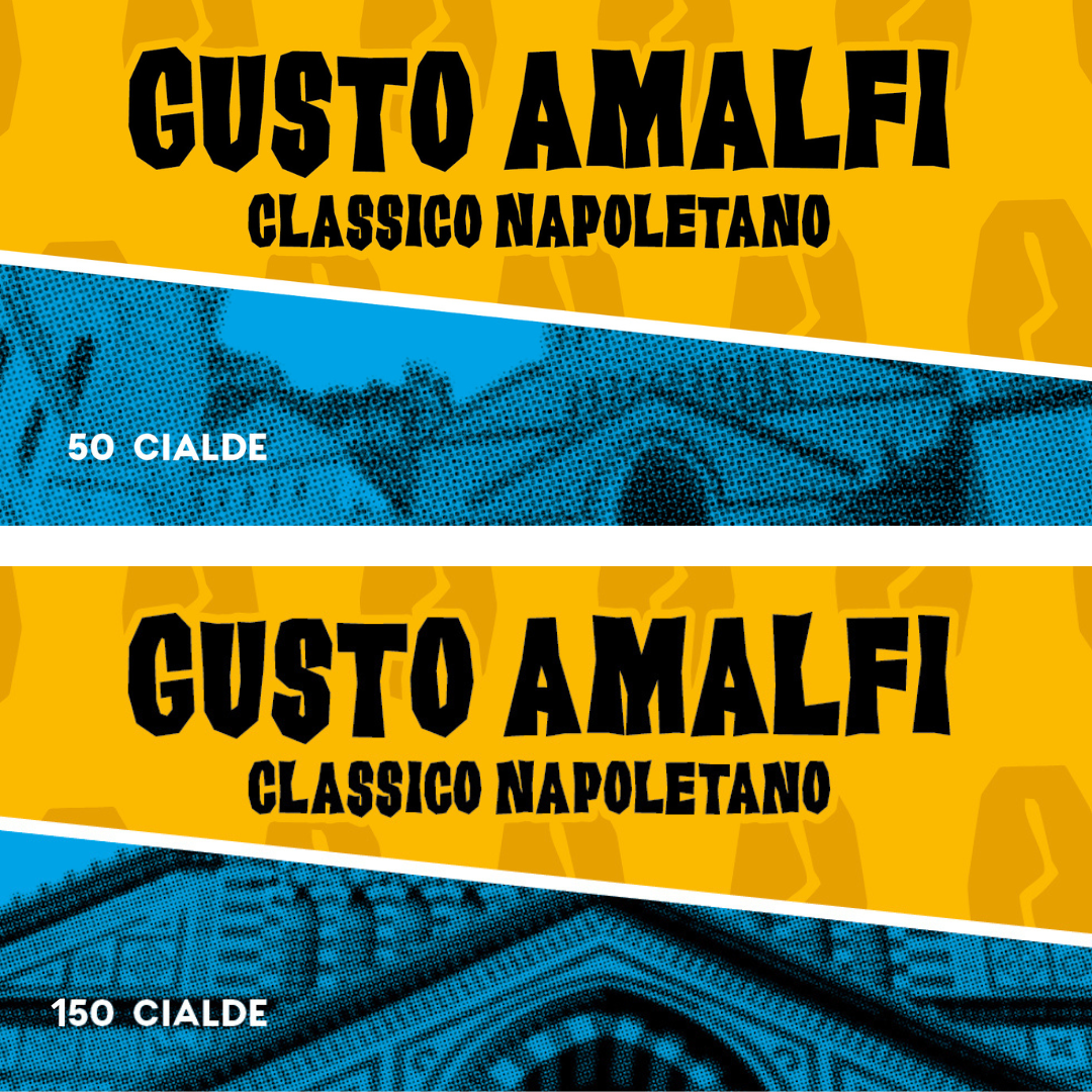 Miscela AMALFI Espresso Classico Napoletano in Cialde 44mm ESE