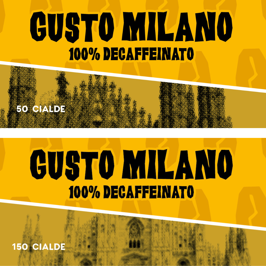 Miscela MILANO Decaffeinato Classico in Cialde 44mm ESE