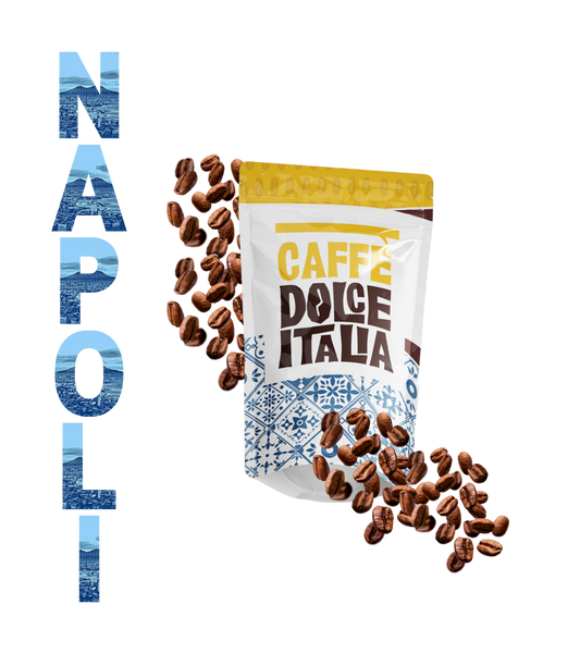 1KG CAFFÈ IN GRANI Miscela NAPOLI Caffè Dolce Italia