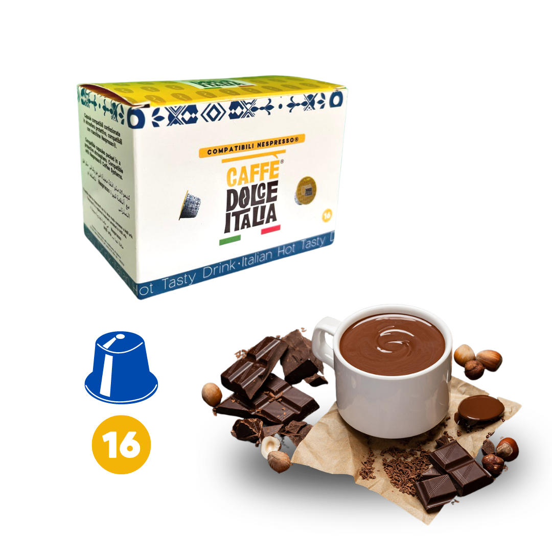16 Capsule CIOCCOLATO compatibili con sistemi Nespresso® – Caffè